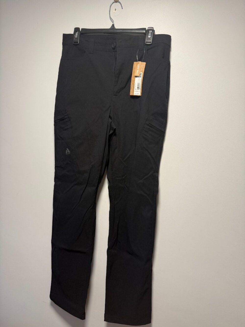 Eddie Bauer Women's Guide Pro Pants High Rise Black SZ10 Tall - Picture 2 of 7